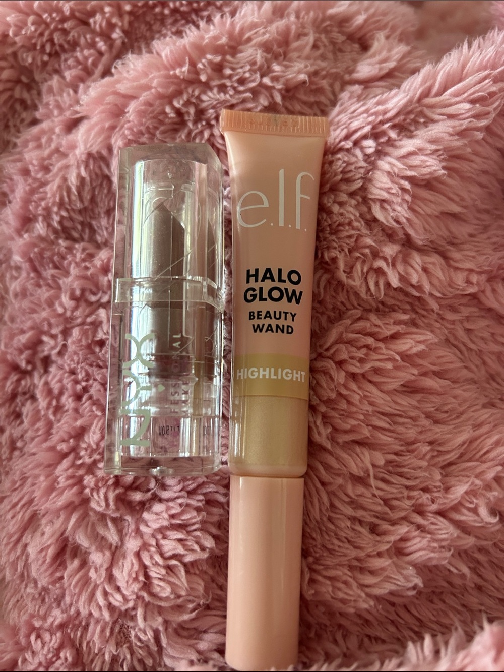 ELF Halo Glow Beauty Wand Highlighter and NYX highkey diamonds and ice — NWOT!